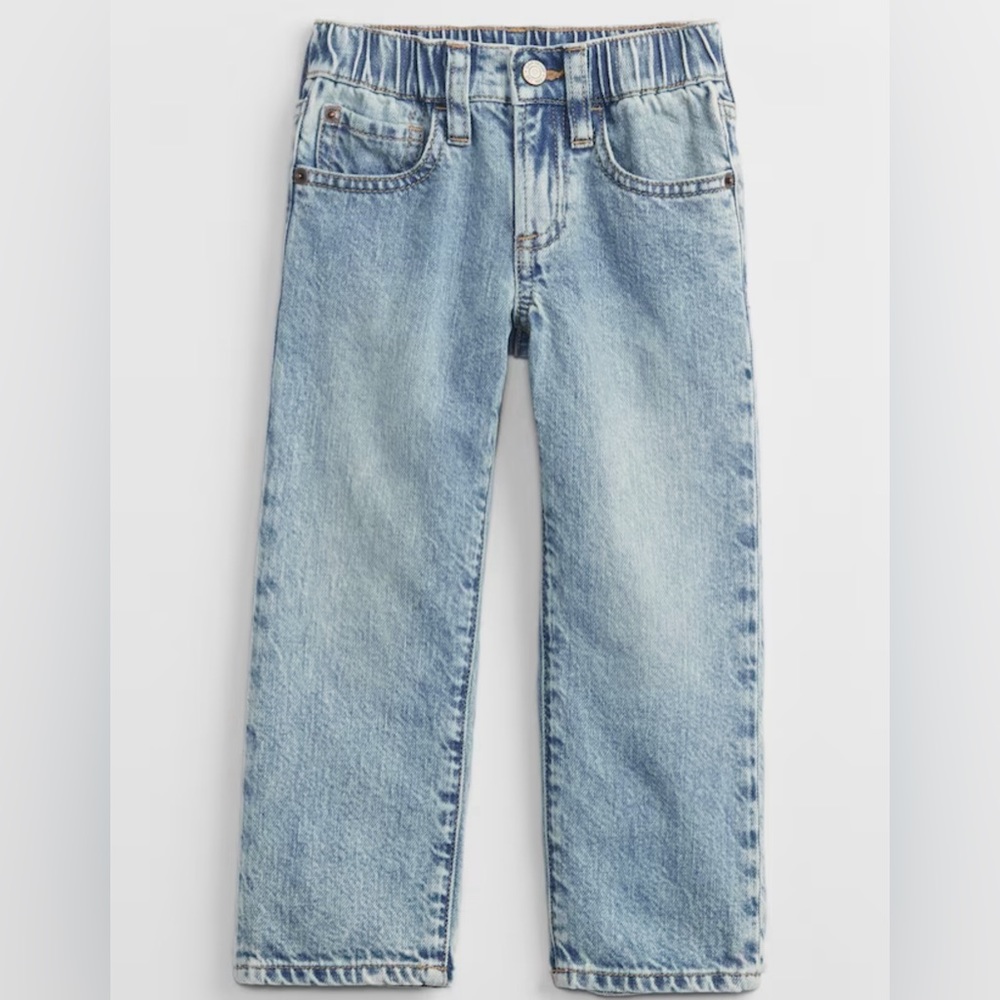 GAP Denim baby 0-3m light wash jeans